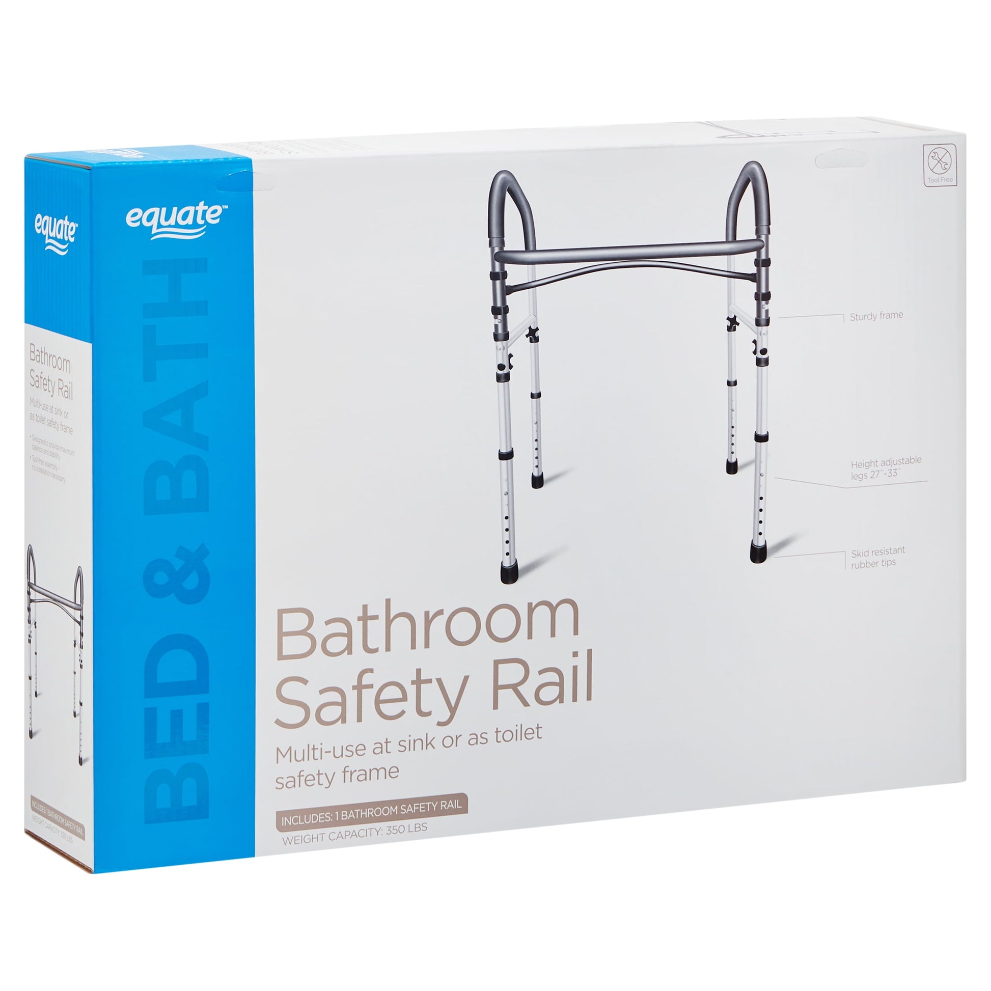 BATH RAIL EQ WHITE
