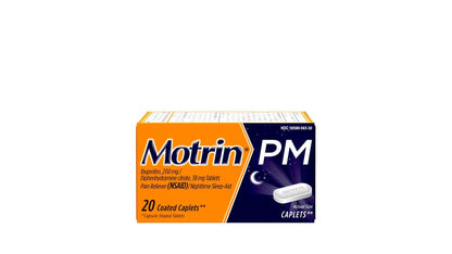 MOTRIN PM TABLET 20CT