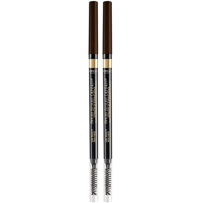 L'ORÉAL PARIS Brow Stylist Definer Waterproof Eyebrow Mechanical Pencil, 390 Dark Brunette, 0.003 oz.