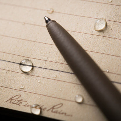 Rite in the Rain All-Weather Metal Clicker Pen - Black