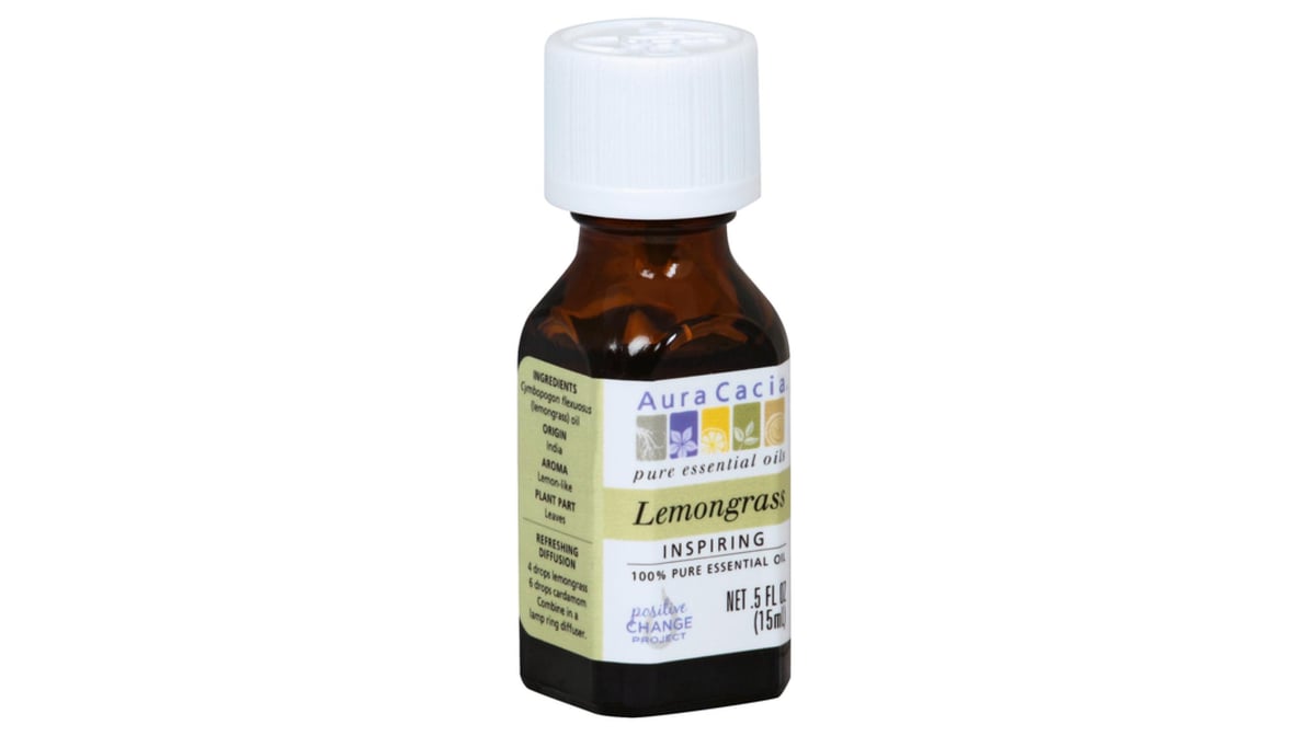AURA CACIA ESSENTIAL OIL,LEMONGRASS