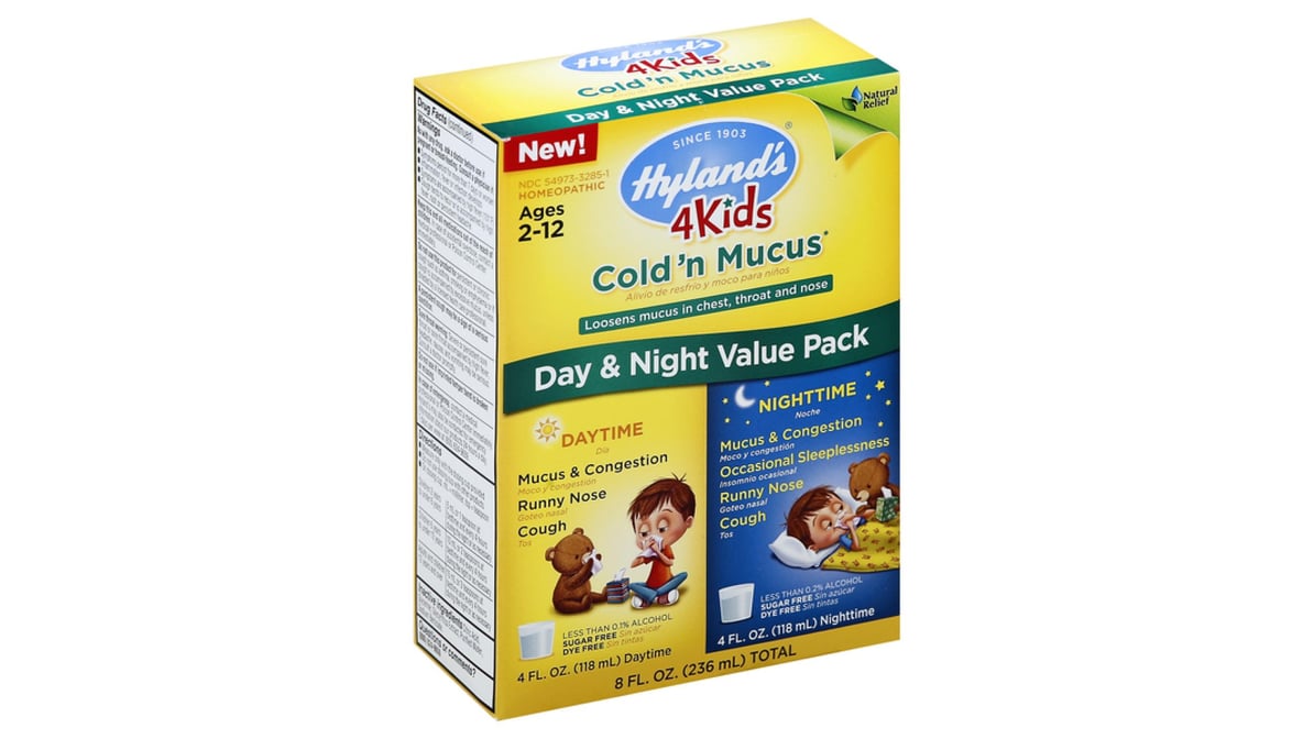HYLAND'S KIDS,COUGH & MUCUS,DAY