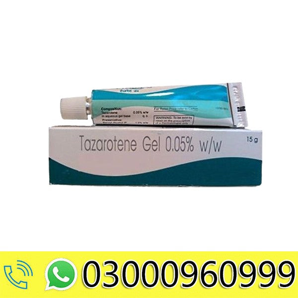 TAZAROTENE GL 0.05% 30GM