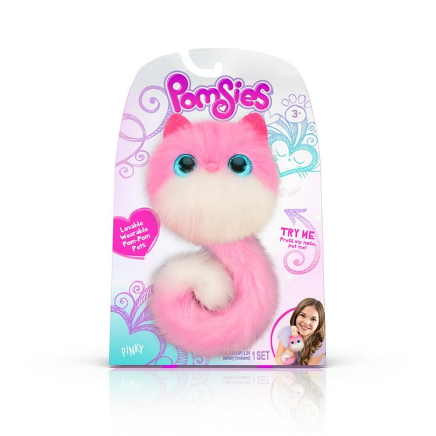 Pomsies Pet Plush Interactive Toy, Assorted