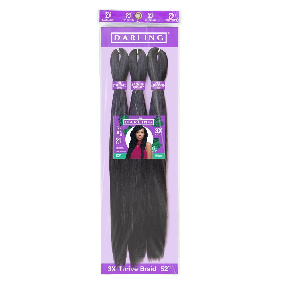 DARLING THRVE BRAID 3PK 52IN#1B