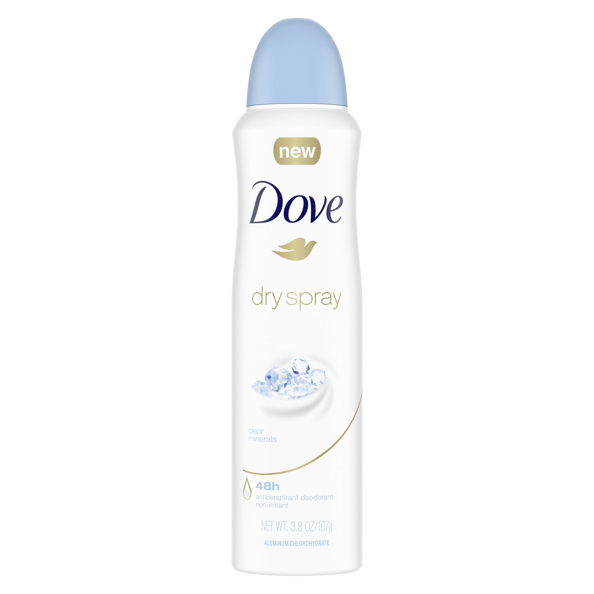 DOVE AP DRY SPRAY CLEAR DEO 3.8OZ