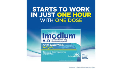 IMODIUM A-D SOFTGELS 12CT