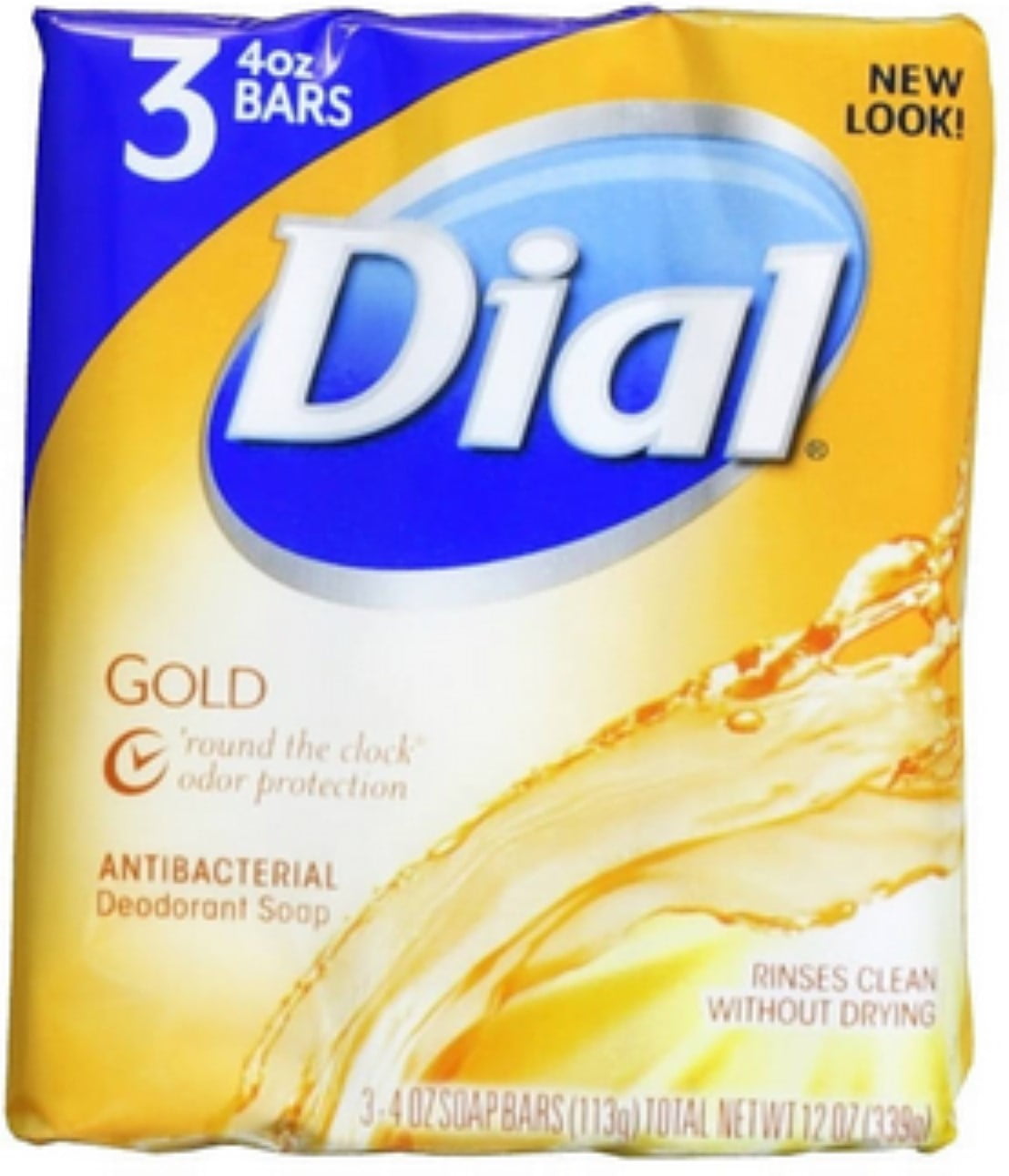 DIAL BATH BR 0.10% GOLD 4 OZ 8 PK