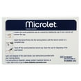 MICROLET LANCET COLOR 100CT