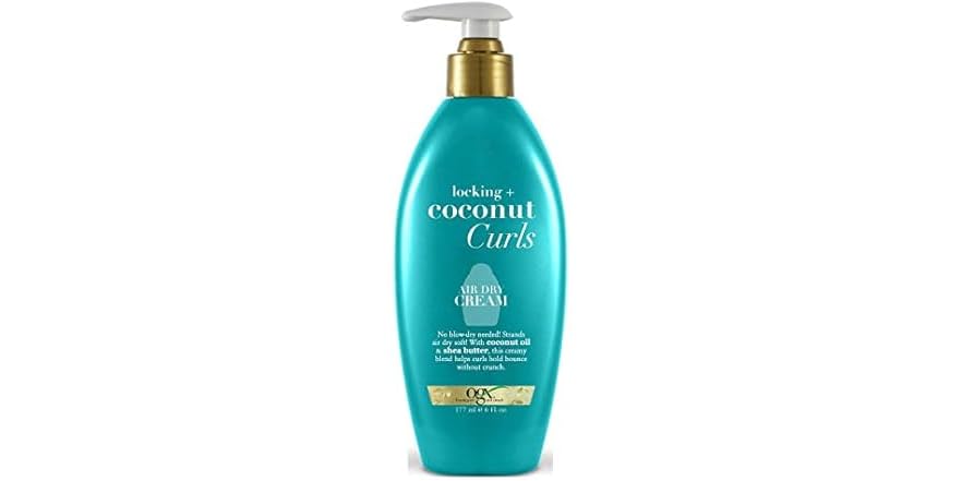 Ogx Coconut Curls Air Dry Cream 6oz Pump