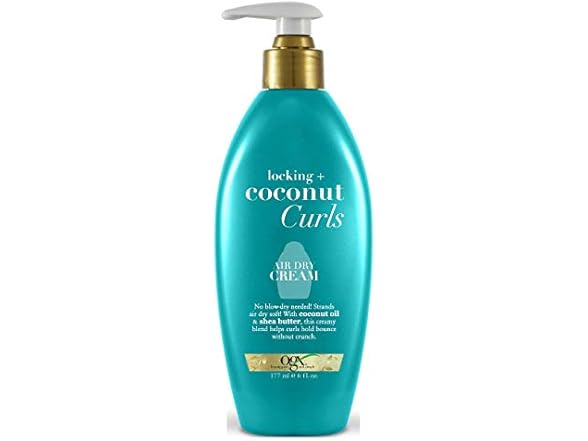 Ogx Coconut Curls Air Dry Cream 6oz Pump