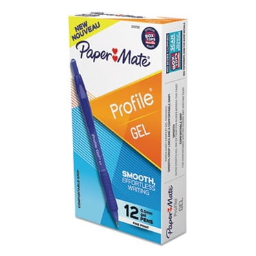 Papermate Profile Gel Pen 0.7Mm 2Cd Black
