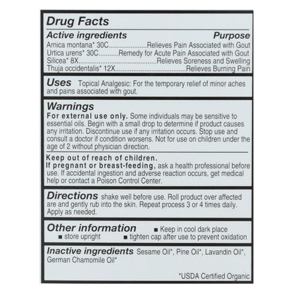 FORCES OF NATURE GOUT PAIN MANAGEMENT,OG2