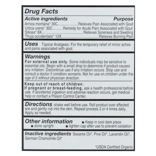 FORCES OF NATURE GOUT PAIN MANAGEMENT,OG2
