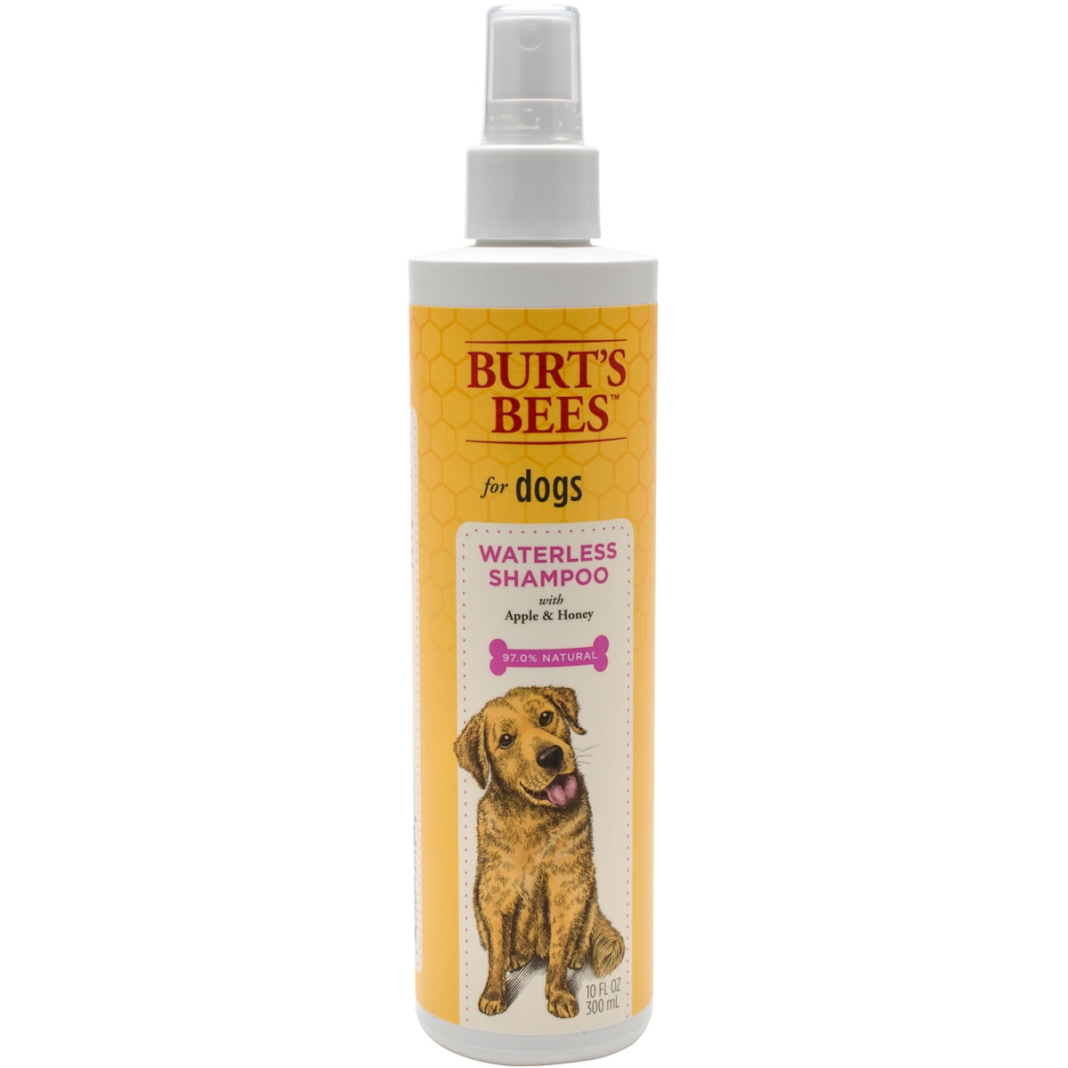 BURT'S BEES DOG WATRLSS APL&HNY SHM 10OZ