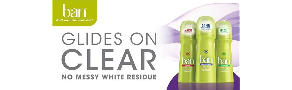 BAN ROLL ON UNSCENTED 1.5OZ