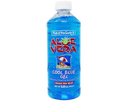 ALOE VERA COOL BLUE 1%LIDO GEL 20OZ FOTE