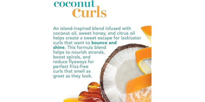 OGX COCONUT CURLS CD6OZ STLG MILK