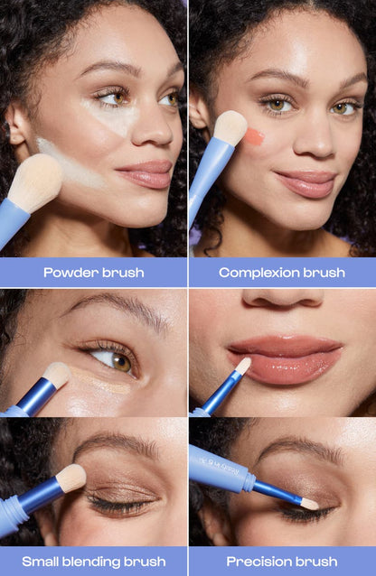 alleyoop Overachiever 4-in-1 Makeup Brush