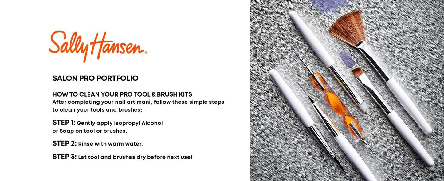 Sally Hansen Salon Pro Brush Kit