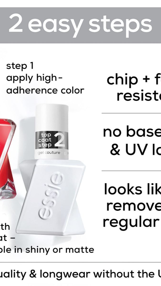 essie gel couture gel-like nail polish, vegan, gray, tassel free, 0.46 fl oz