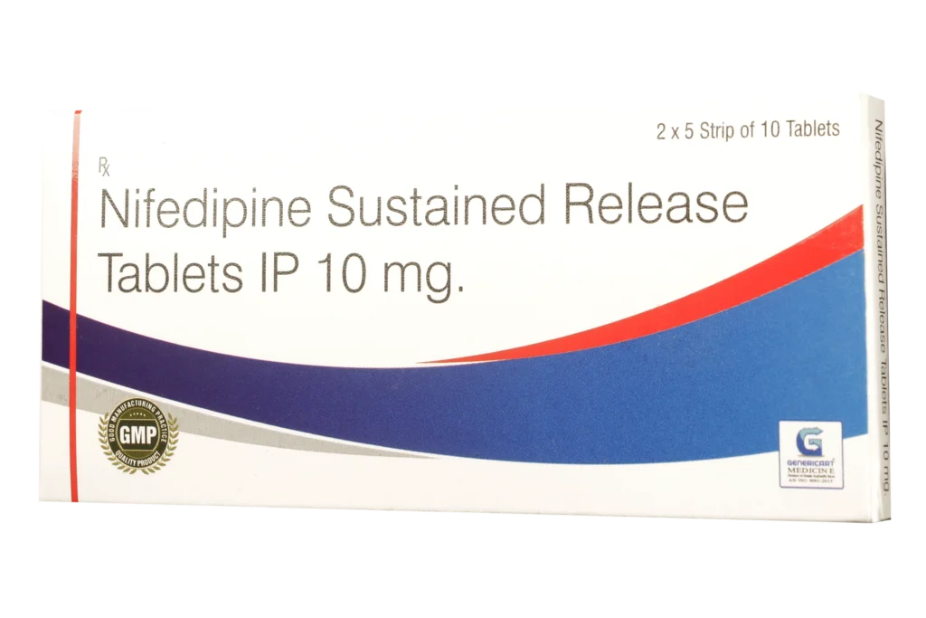 NIFEDIPINE CP 10MG 100 SFG