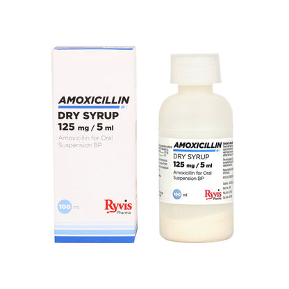AMOXICILLIN PT 125MG/5ML 80ML