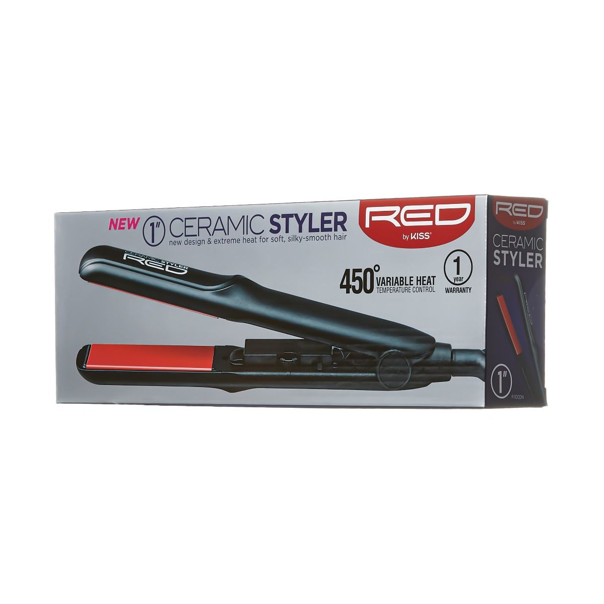 Hot Beauty Ceramic Flat Iron 1Inch