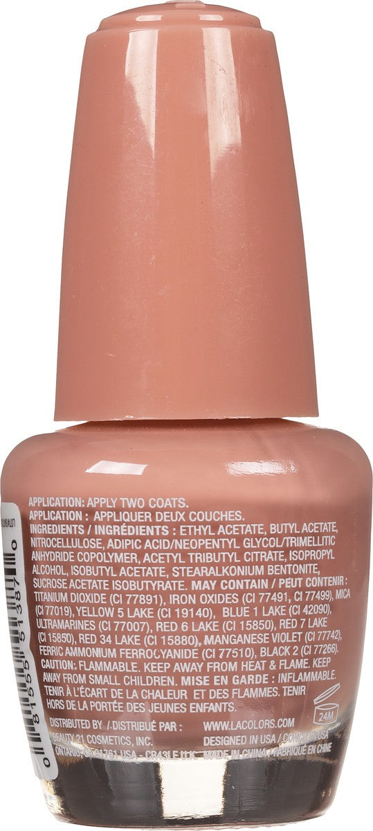 L.A. Colors Color Craze Extreme Shine Gel Nail Polish - Giggle, 0.44 fl oz