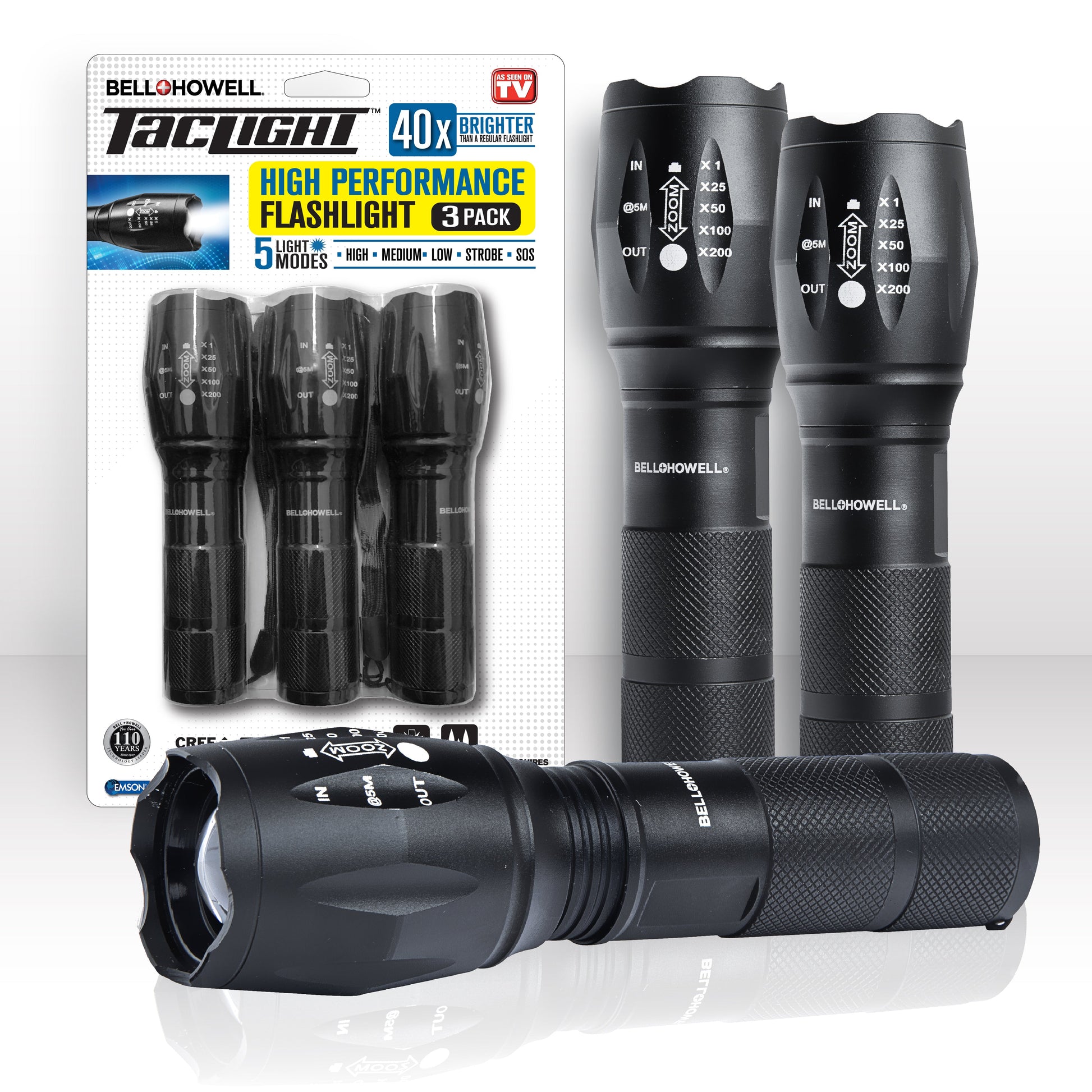 Bell + Howell TacGlasses, 3 count
