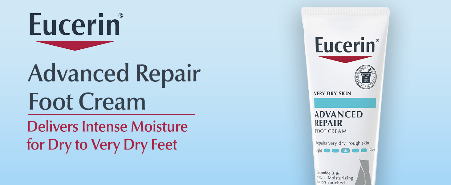 EUCERIN ADV REPAIR FOOT CREAM 3OZ