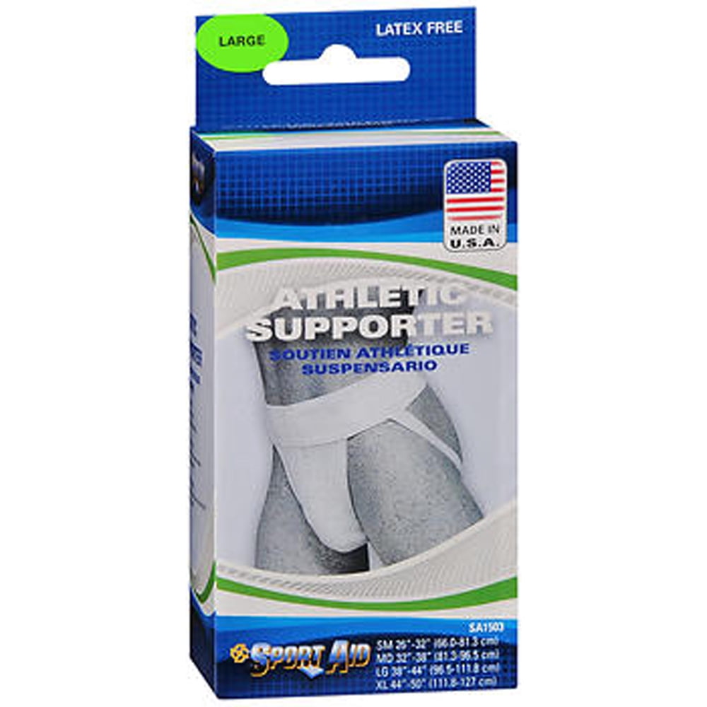 ATHLETIC SUPPORTER SB LARGE WHT
