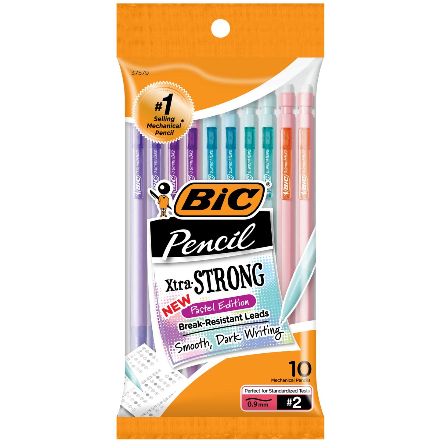 BiC Xtra Smooth Pastel Mechanical Pencils, 24 count
