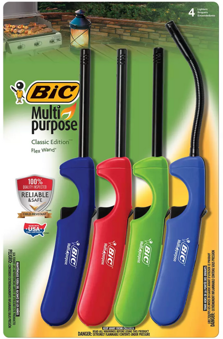 BiC Flex Multi-Purpose Lighter - Assorted