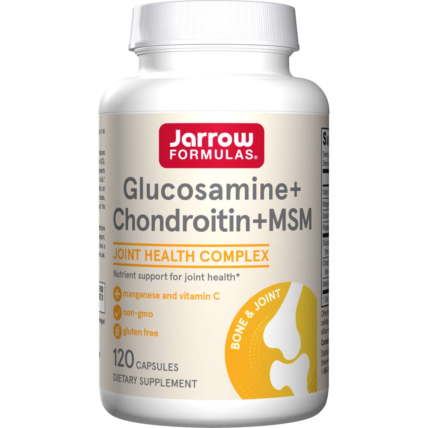 GLUCOSAM CHOND PLUS +MSM TAB 120CT 21ST