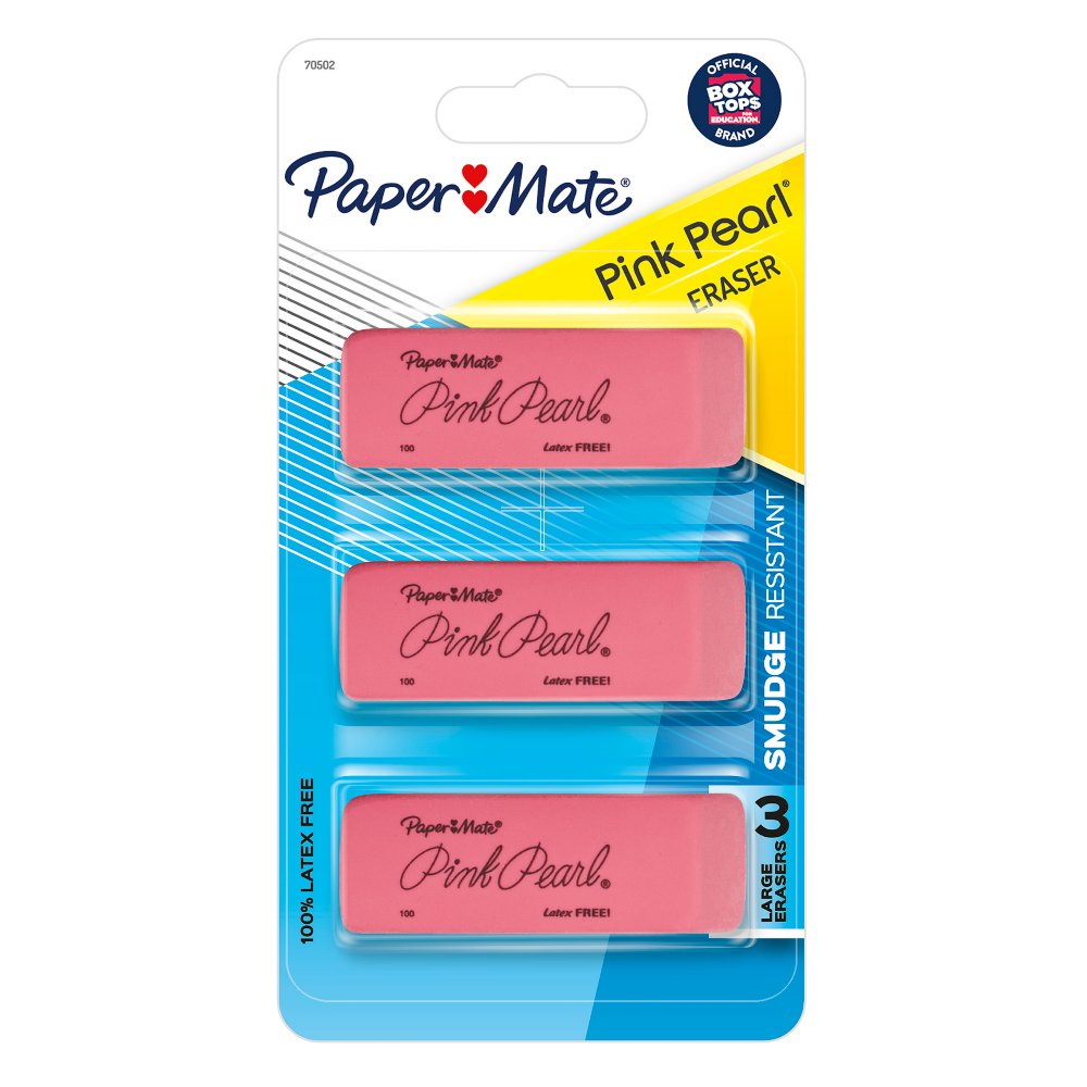 Papermate Pink Pearl Eraser, Small