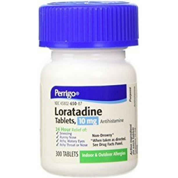LORATADINE 10MG TABLET 100CT PERRIGO