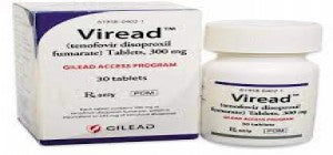 VIREAD TB 150MG 30