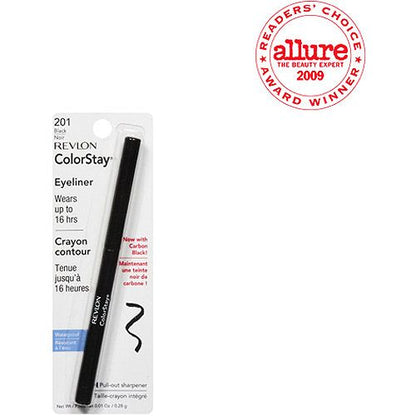 REVLON ColorStay Pencil Waterproof Eyeliner With Built-In Sharpener - 211 Cherry