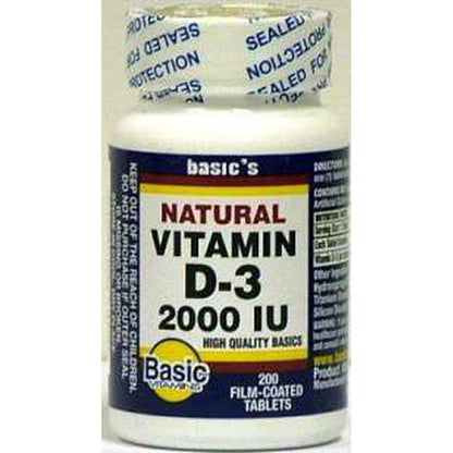 LDR VIT D3 TB 25MCG 200