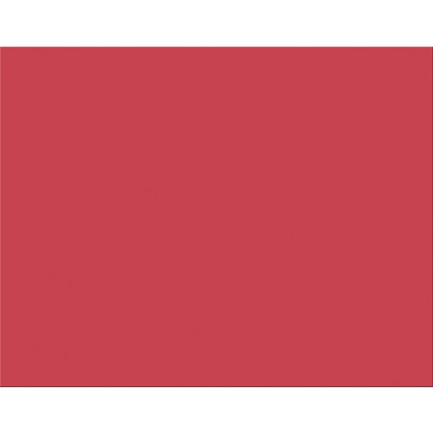 Pacon Railroad Poster Board, 1 count - Red, 28" x 22"