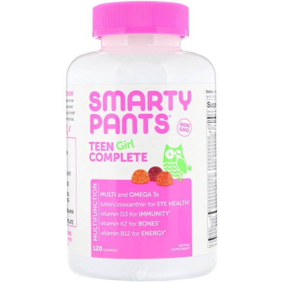 SMARTYPANTS SMT VIT,TEEN GRL,OMEGAS