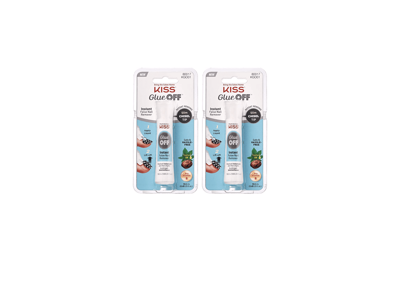 KISS Glue OFF Instant False Nail Remover