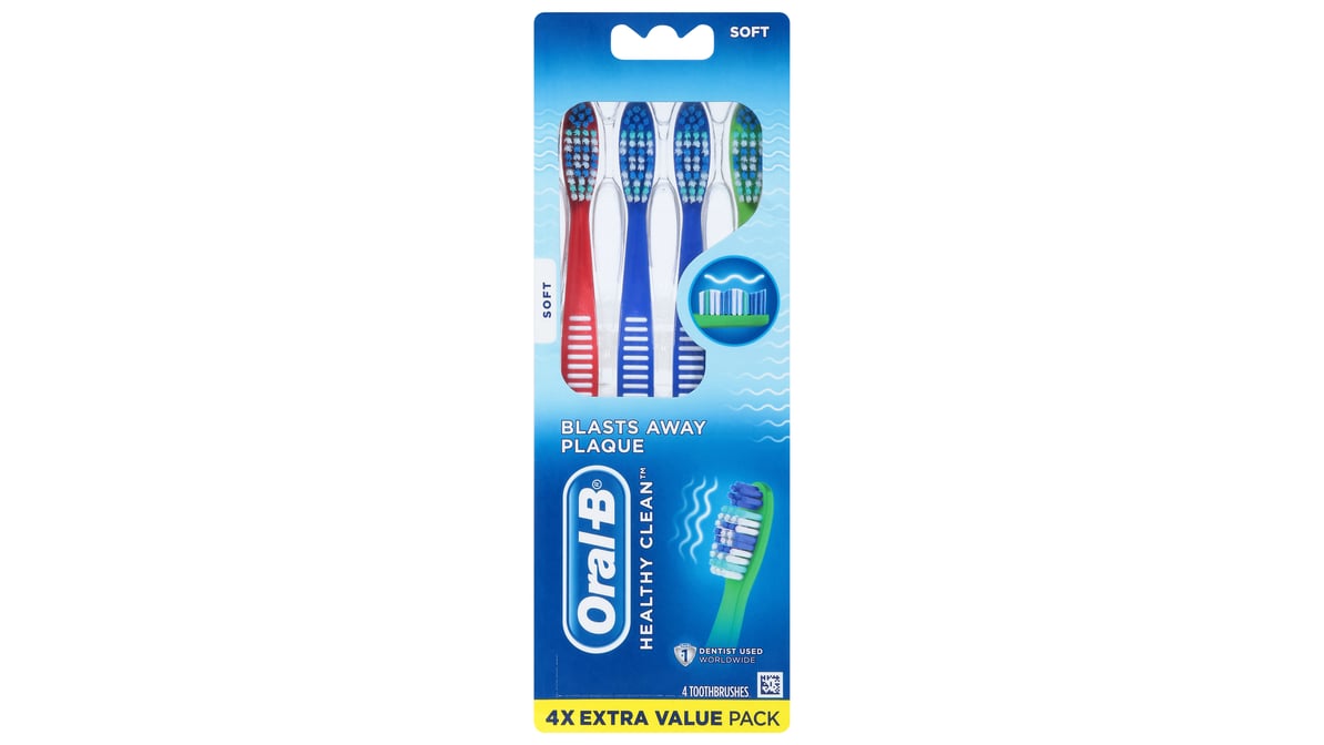 ORAL-B HEALTHY CLEAN SOFT T/B 1CT