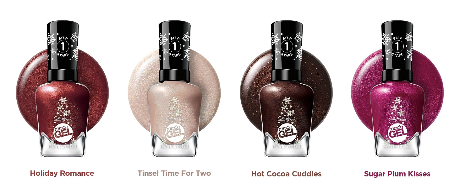 Sally Hansen Miracle Gel Nail Polish - Modern Pearl Collection - 902 Under the Sea - 0.5 Fl Oz