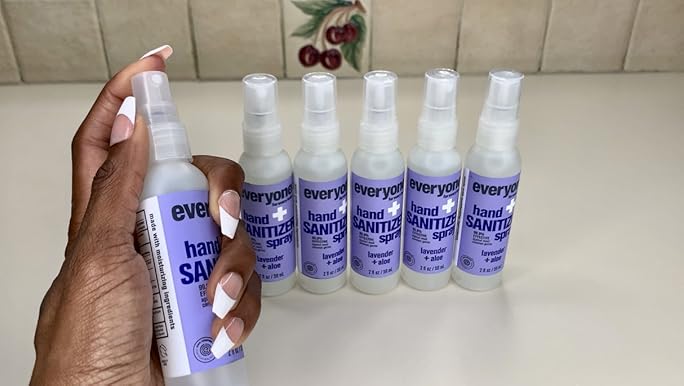 EVERYONE SANITIZER,SPRAY,LAV,ALOE