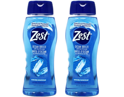 ZEST BODY WASH OCEAN BREEZE 18OZ