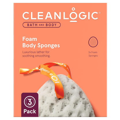 CLEANLOGIC Bath & Body Foam Body Sponge