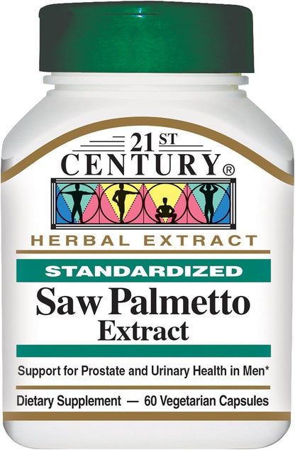 SAW PALMETTO EXTRACT CAPSULE 60CT 21ST