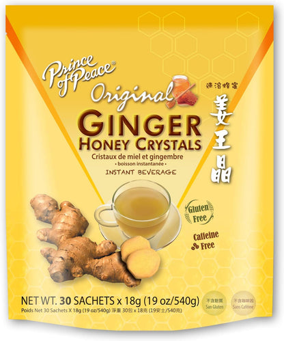 PRINCE OF PEACE GINGER HNY,CRYSTALS,LMN